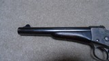 VERY FINE CONDITION REMINGTON 1871 U. S. ARMY .50 CALIBER CENTER FIRE ROLLING BLOCK PISTOL - 11 of 18