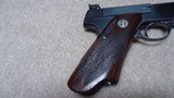 FIRST MODEL "BULLSEYE" MATCH TARGET WOODSMAN .22 AUTO PISTOL - 12 of 18
