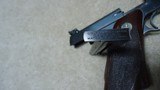 FIRST MODEL "BULLSEYE" MATCH TARGET WOODSMAN .22 AUTO PISTOL - 18 of 18