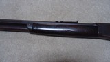 MARLIN 1881 DELUXE RIFLE, CHECKERED PISTOL GRIP AND FOREND, RARE CRESCENT BUTT, DOUBLE SET TRIGGERS C.1889 - 12 of 20