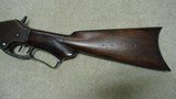 MARLIN 1881 DELUXE RIFLE, CHECKERED PISTOL GRIP AND FOREND, RARE CRESCENT BUTT, DOUBLE SET TRIGGERS C.1889 - 11 of 20