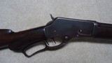 MARLIN 1881 DELUXE RIFLE, CHECKERED PISTOL GRIP AND FOREND, RARE CRESCENT BUTT, DOUBLE SET TRIGGERS C.1889 - 3 of 20