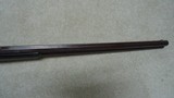 MARLIN 1881 DELUXE RIFLE, CHECKERED PISTOL GRIP AND FOREND, RARE CRESCENT BUTT, DOUBLE SET TRIGGERS C.1889 - 19 of 20