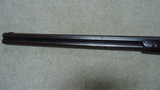 MARLIN 1881 DELUXE RIFLE, CHECKERED PISTOL GRIP AND FOREND, RARE CRESCENT BUTT, DOUBLE SET TRIGGERS C.1889 - 13 of 20
