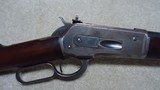 1886 .45-90 ROUND BARREL FULL MAGAZINE RIFLE, ONE OF THE LAST OF THE CASE COLORED RECEIVER MODELS - 3 of 22