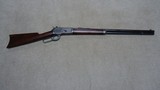 1886 .45-90 ROUND BARREL FULL MAGAZINE RIFLE, ONE OF THE LAST OF THE CASE COLORED RECEIVER MODELS - 1 of 22