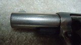 VERY FINE CONDITION NEW LINE REVOLVER, SCARCE .38 CENTER FIRE, #4058, MADE 1875 - 11 of 16