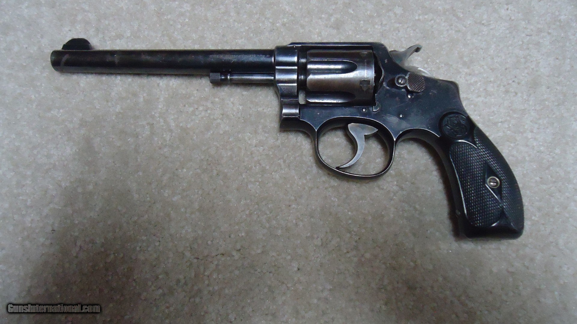 RARE 1899 FIRST MODEL MILITARY & POLICE (M&P) REVOLVER, .38 SPECIAL ...