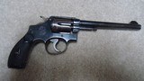 RARE 1899 FIRST MODEL MILITARY & POLICE (M&P) REVOLVER, .38 SPECIAL CALIBER, #20XXX, ONLY MADE 1899-1902 - 2 of 17