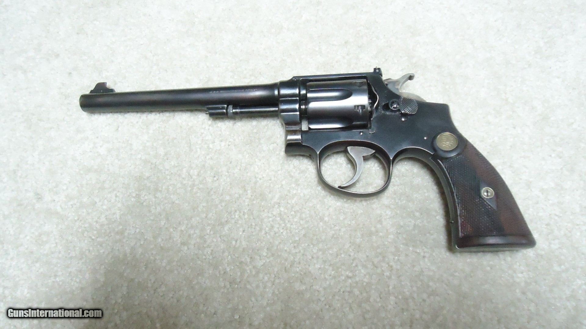 EXTREMELY RARE TARGET .32-20 HAND EJECTOR MODEL OF 1905- 3RD CHANGE.