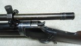 VERY UNUSUAL 1885 TAKEDOWN HIGHWALL RIFLE IN .30-40 KRAG (.30 U.S.) CALIBER, CODY CALL-IN SHEET, - 8 of 24