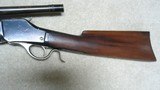 VERY UNUSUAL 1885 TAKEDOWN HIGHWALL RIFLE IN .30-40 KRAG (.30 U.S.) CALIBER, CODY CALL-IN SHEET, - 13 of 24