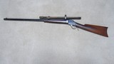 VERY UNUSUAL 1885 TAKEDOWN HIGHWALL RIFLE IN .30-40 KRAG (.30 U.S.) CALIBER, CODY CALL-IN SHEET, - 2 of 24