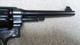  IMPOSSIBLE TO FIND, 44 SPECIAL HAND EJECTOR 2ND MODEL TARGET REVOLVER, #31XXX, MADE 1929 - 15 of 18