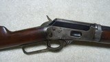 MARLIN M-94 TAKEDOWN OCTAGON RIFLE IN .25-20 CALIBER, #381XXX, MADE ABOUT 1908. - 3 of 21