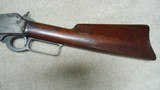 MARLIN M-94 TAKEDOWN OCTAGON RIFLE IN .25-20 CALIBER, #381XXX, MADE ABOUT 1908. - 11 of 21