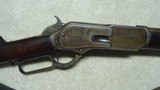 SPECIAL ORDER 1876 "OPEN TOP" OCTAGON RIFLE WITH SET TRIGGER, SLING  AND SWIVELS, #3XX, FACTORY LETTER - 3 of 21