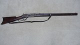 SPECIAL ORDER 1876 "OPEN TOP" OCTAGON RIFLE WITH SET TRIGGER, SLING  AND SWIVELS, #3XX, FACTORY LETTER