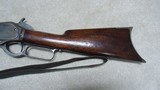 SPECIAL ORDER 1876 "OPEN TOP" OCTAGON RIFLE WITH SET TRIGGER, SLING  AND SWIVELS, #3XX, FACTORY LETTER - 11 of 21