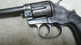 ONLY 290 MADE BY COLT! 1878 DOUBLE ACTION SHERIFF MODEL, 4" BARREL, .45 COLT,
BLUE, LETTER, SHIPPED 1885 - 11 of 18
