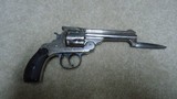  UNUSUAL HARRINGTON & RICHARDSON AUTOMATIC EJECT REVOLVER WITH FOLDING KNIFE ATTACHMENT - 2 of 15
