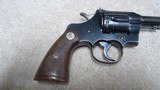 OFFICERS MODEL .22 LONG RIFLE CALIBER REVOLVER, #5XXX, MADE IN 1930 - 11 of 14
