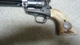 HIGH CONDITION, SCARCE CALIBER SINGLE ACTION ARMY, .38 COLT, 5 1/2" BARREL, FACTORY LETTER, #352XXX, MADE 1929 - 13 of 19