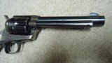 HIGH CONDITION, SCARCE CALIBER SINGLE ACTION ARMY, .38 COLT, 5 1/2" BARREL, FACTORY LETTER, #352XXX, MADE 1929 - 17 of 19
