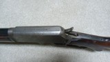 EARLY, PISTOL GRIP, CHECKERED MARLIN MODEL 1893, .38-55 OCTAGON RIFLE, #128XXX, MADE 1895 - 5 of 21