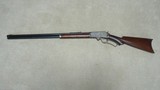 EARLY, PISTOL GRIP, CHECKERED MARLIN MODEL 1893, .38-55 OCTAGON RIFLE, #128XXX, MADE 1895 - 2 of 21