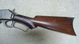 EARLY, PISTOL GRIP, CHECKERED MARLIN MODEL 1893, .38-55 OCTAGON RIFLE, #128XXX, MADE 1895 - 10 of 21