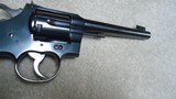 MINTY, RARE .32 NEW POLICE (.32 S&W L.) OFFICERS MODEL HEAVY BARREL TARGET REVOLVER, WITH ORIGINAL BOX - 11 of 13