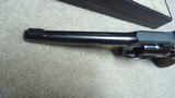 MINTY, RARE .32 NEW POLICE (.32 S&W L.) OFFICERS MODEL HEAVY BARREL TARGET REVOLVER, WITH ORIGINAL BOX - 5 of 13