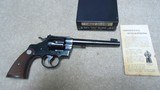 MINTY, RARE .32 NEW POLICE (.32 S&W L.) OFFICERS MODEL HEAVY BARREL TARGET REVOLVER, WITH ORIGINAL BOX - 2 of 13