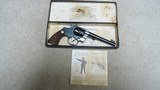 MINTY, RARE .32 NEW POLICE (.32 S&W L.) OFFICERS MODEL HEAVY BARREL TARGET REVOLVER, WITH ORIGINAL BOX - 3 of 13