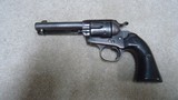  DOCUMENTED /IDENTIFIED EL PASO, TEXAS SHIPPED COLT BISLEY, .45 COLT CALIBER REVOLVER, 4 3/4