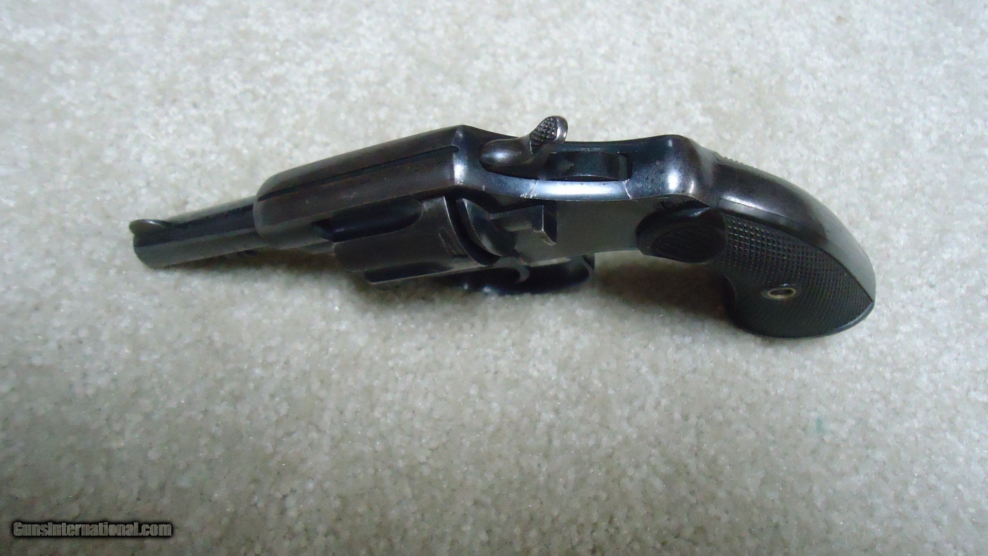 One Of Colts Earliest Snub Nosed Revolvers New Police Model With Rare 2 12 Made 1904 0690