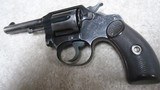 RARE CALIBER, VERY EARLY POCKET POSITIVE REVOLVER IN .32 COLT, 3 1/2" BARREL, #44XXX, MADE 1908 - 10 of 15