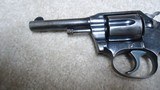 RARE CALIBER, VERY EARLY POCKET POSITIVE REVOLVER IN .32 COLT, 3 1/2" BARREL, #44XXX, MADE 1908 - 9 of 15