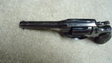 RARE CALIBER, VERY EARLY POCKET POSITIVE REVOLVER IN .32 COLT, 3 1/2" BARREL, #44XXX, MADE 1908 - 4 of 15