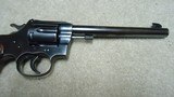 RARE FLAT TOP TARGET NEW SERVICE REVOLVER, .45 COLT, 7 1/2" BARREL, #305XXX, MADE 1920 - 14 of 16