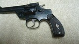 ABOUT MINT, UNFIRED RARE .38 DOUBLE ACTION PERFECTED MODEL, #57XXX, MADE 1909-1920 - 9 of 15
