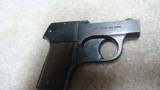 EXCELLENT 4-BARREL MOSSBERG "BROWNIE" DERRINGER-STYLE .22 LR POCKET PISTOL, #29XXX, MADE 1920-1932. - 11 of 16
