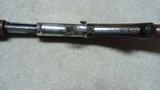 1890 IN DESIRABLE .22 LONG RIFLE CALIBER, WITH CHECKERED PISTOL GRIP, NICKEL RECEIVER & BUTT PLATE - 6 of 21