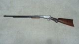 1890 IN DESIRABLE .22 LONG RIFLE CALIBER, WITH CHECKERED PISTOL GRIP, NICKEL RECEIVER & BUTT PLATE - 2 of 21