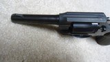 MINT CONDITION .22 LONG RIFLE OFFICIAL POLICE REVOLVER WITH ULTRA RARE 4