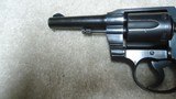 MINT CONDITION .22 LONG RIFLE OFFICIAL POLICE REVOLVER WITH ULTRA RARE 4