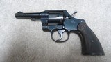 MINT CONDITION .22 LONG RIFLE OFFICIAL POLICE REVOLVER WITH ULTRA RARE 4