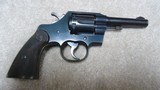 MINT CONDITION .22 LONG RIFLE OFFICIAL POLICE REVOLVER WITH ULTRA RARE 4