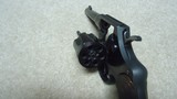 MINT CONDITION .22 LONG RIFLE OFFICIAL POLICE REVOLVER WITH ULTRA RARE 4